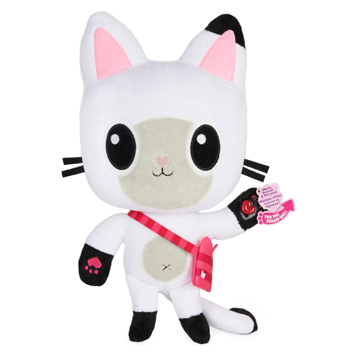 LA CASA DE GABBY - Gabbys Dollhouse Pandy Paws Peluche Con Sonido La Casa De Gabby