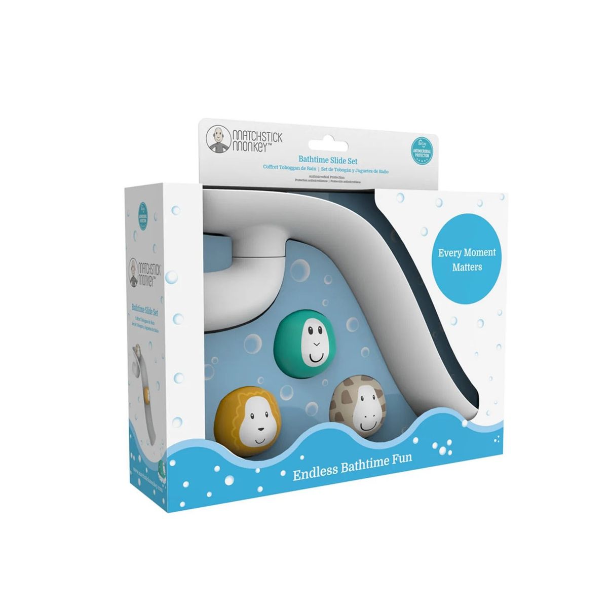 MATCHSTICK MONKEY - Juego De Tina Tobogán Y Pelotas Matchstick Monkey