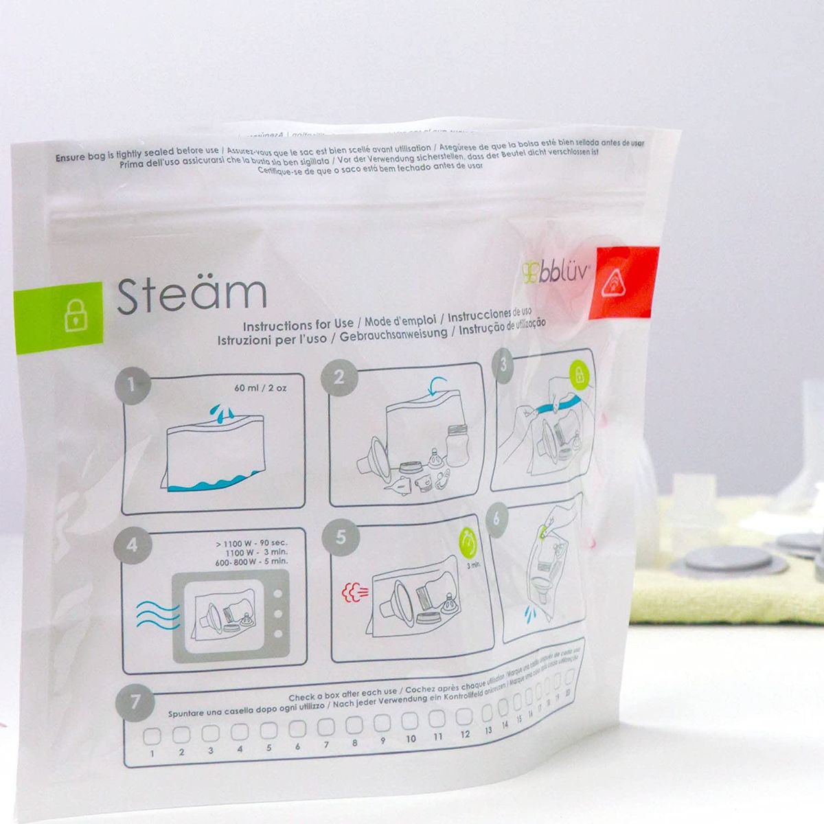 BBLUV - Bolsas Esterilizadoras Steam Bbluv