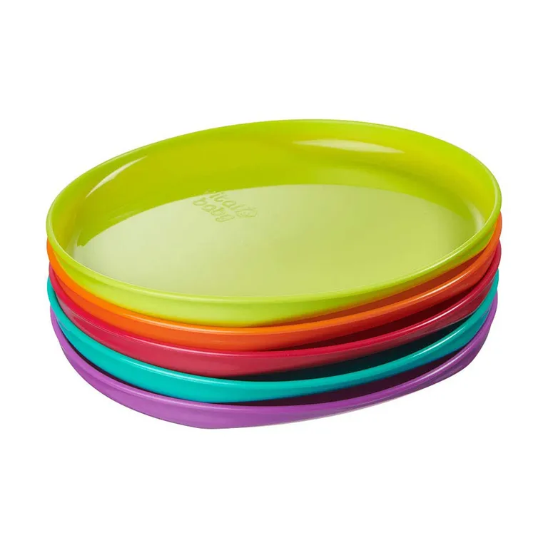 Pack De 5 Platos Plasticos