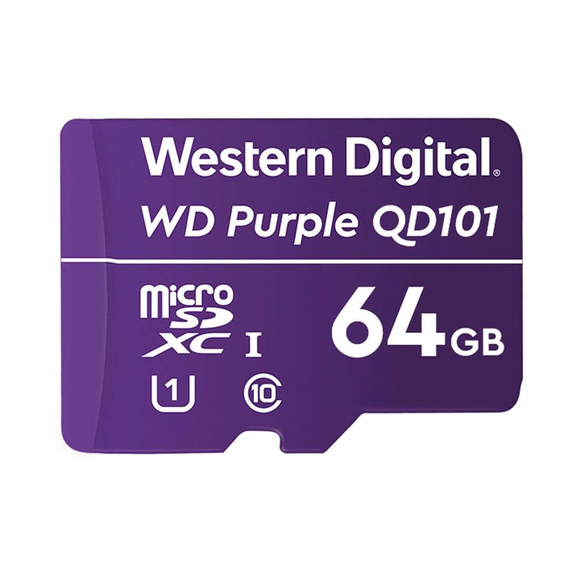 WD - Microsd Purple 64Gb Wd