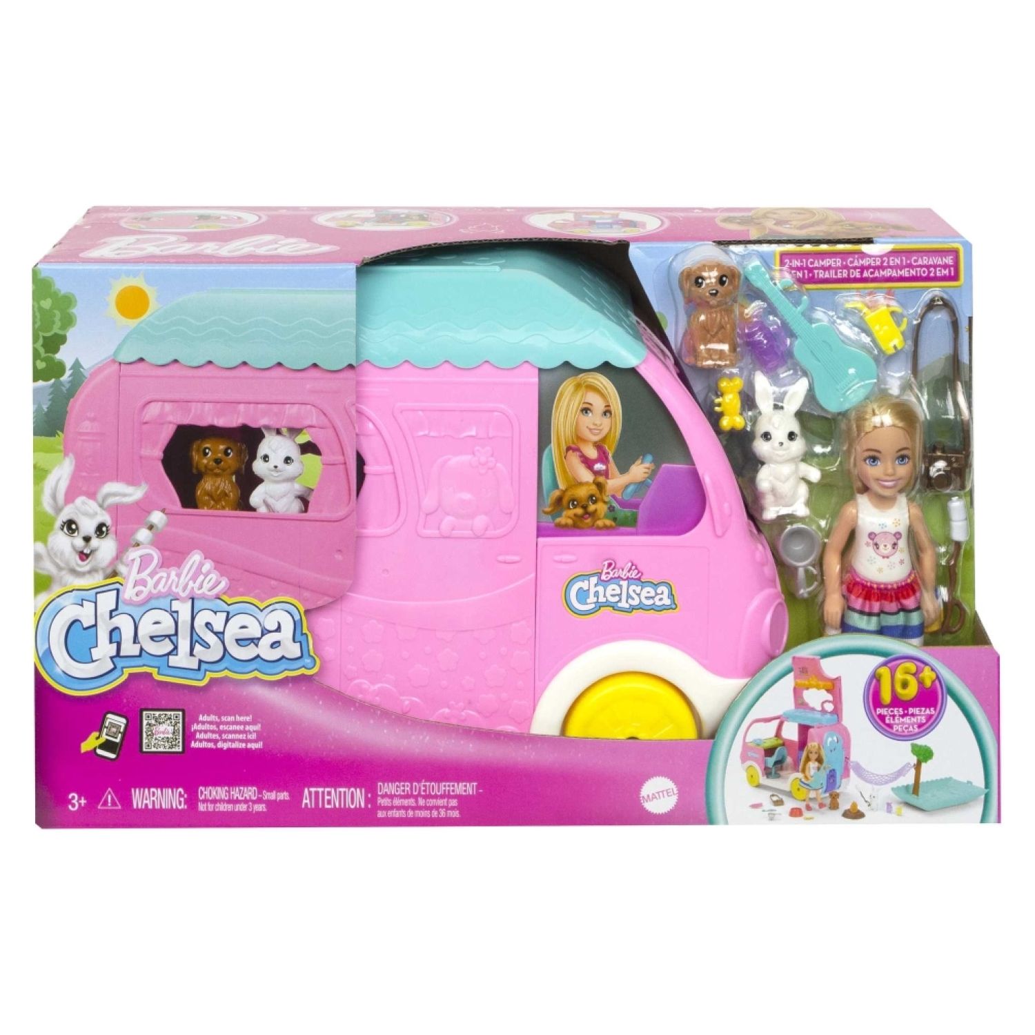 BARBIE Chelsea Nuevo Camper Barbie