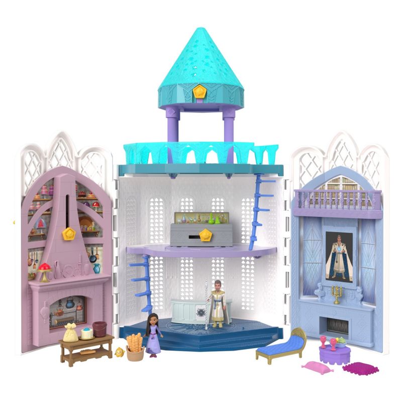 PRINCESAS - Disney Wish Castillo De Magnifico Micro Princesas