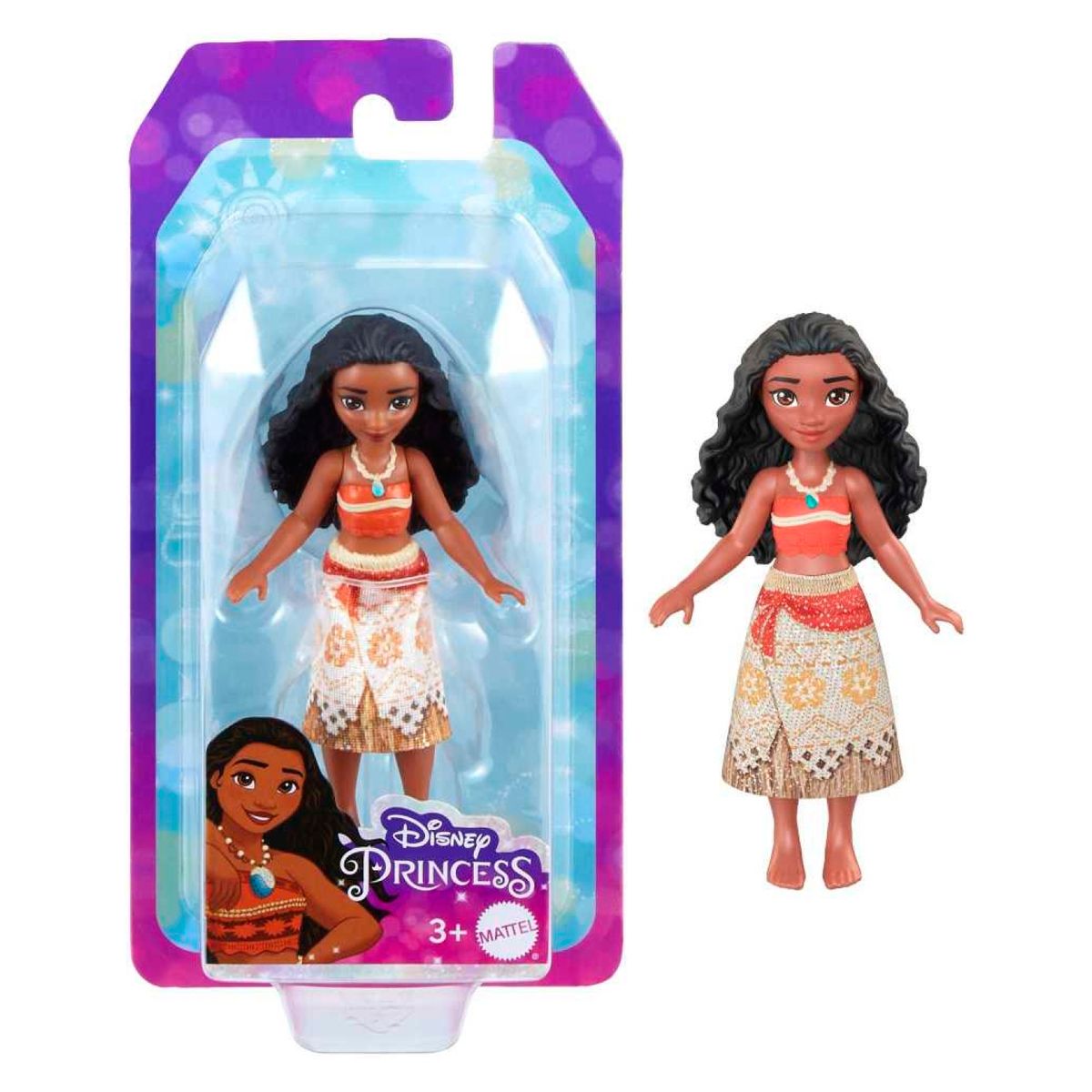 PRINCESAS - Disney Princesa Muñeca Mini Moana 9Cm Princesas