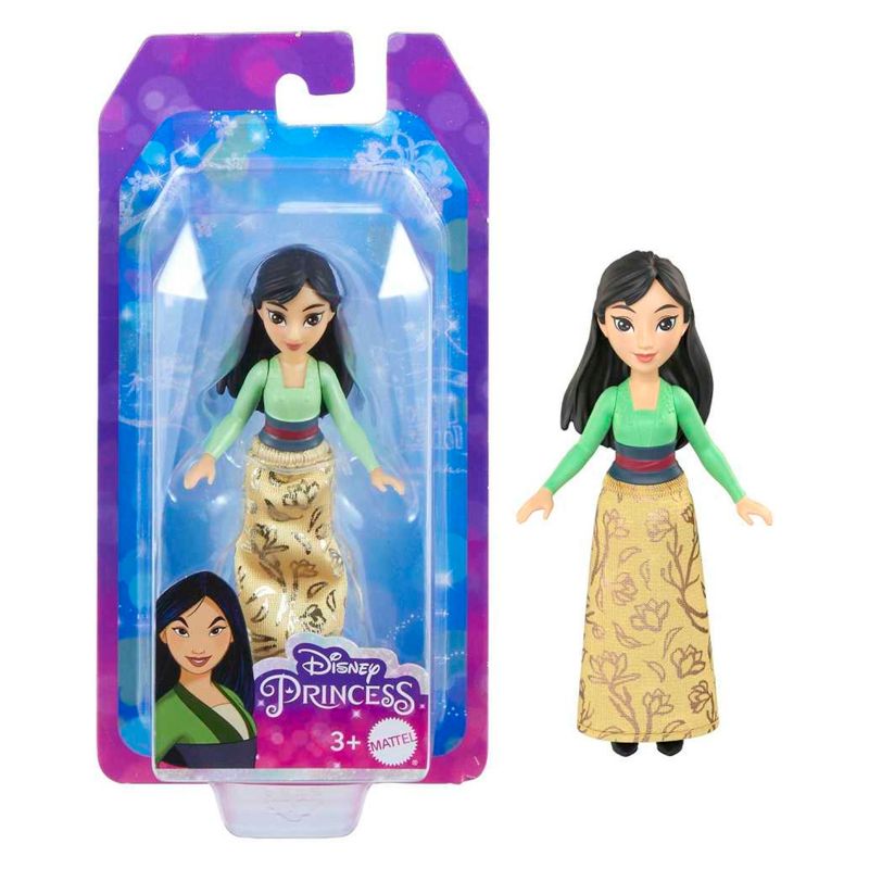 PRINCESAS - Disney Princesa Muñeca Mini Mulan 9Cm Princesas