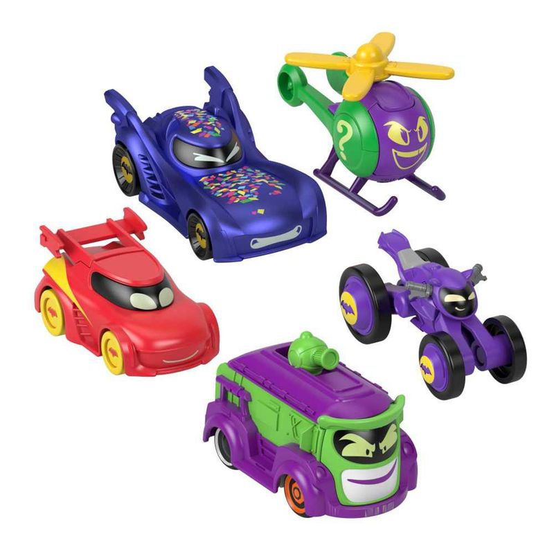 FISHER PRICE - Batwheels Pack 5 Confetti Fisher Price