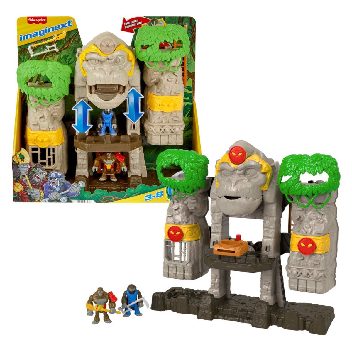 IMAGINEXT - Aventura Fortaleza Gorila Imaginext