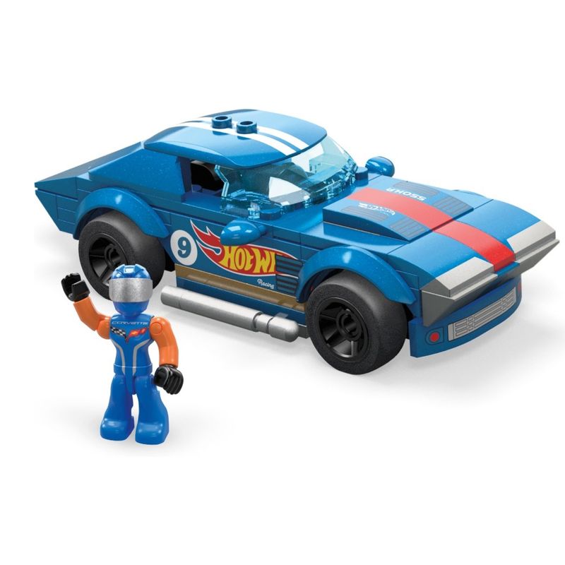 MEGA CONSTRUX - Megaconstrux Hot Wheels Juguete Real Racers (Contiene Producto Al Azar Del Surtido) Mega Construx