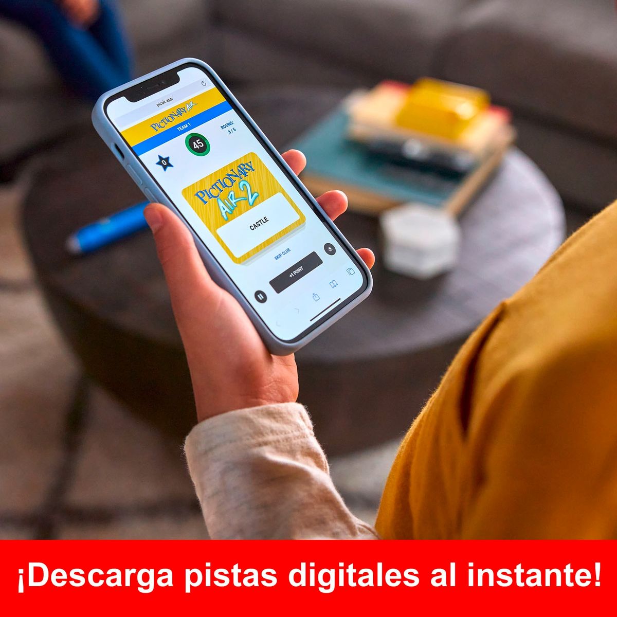 MATTEL - Juego de Mesa Pictionary Air 2