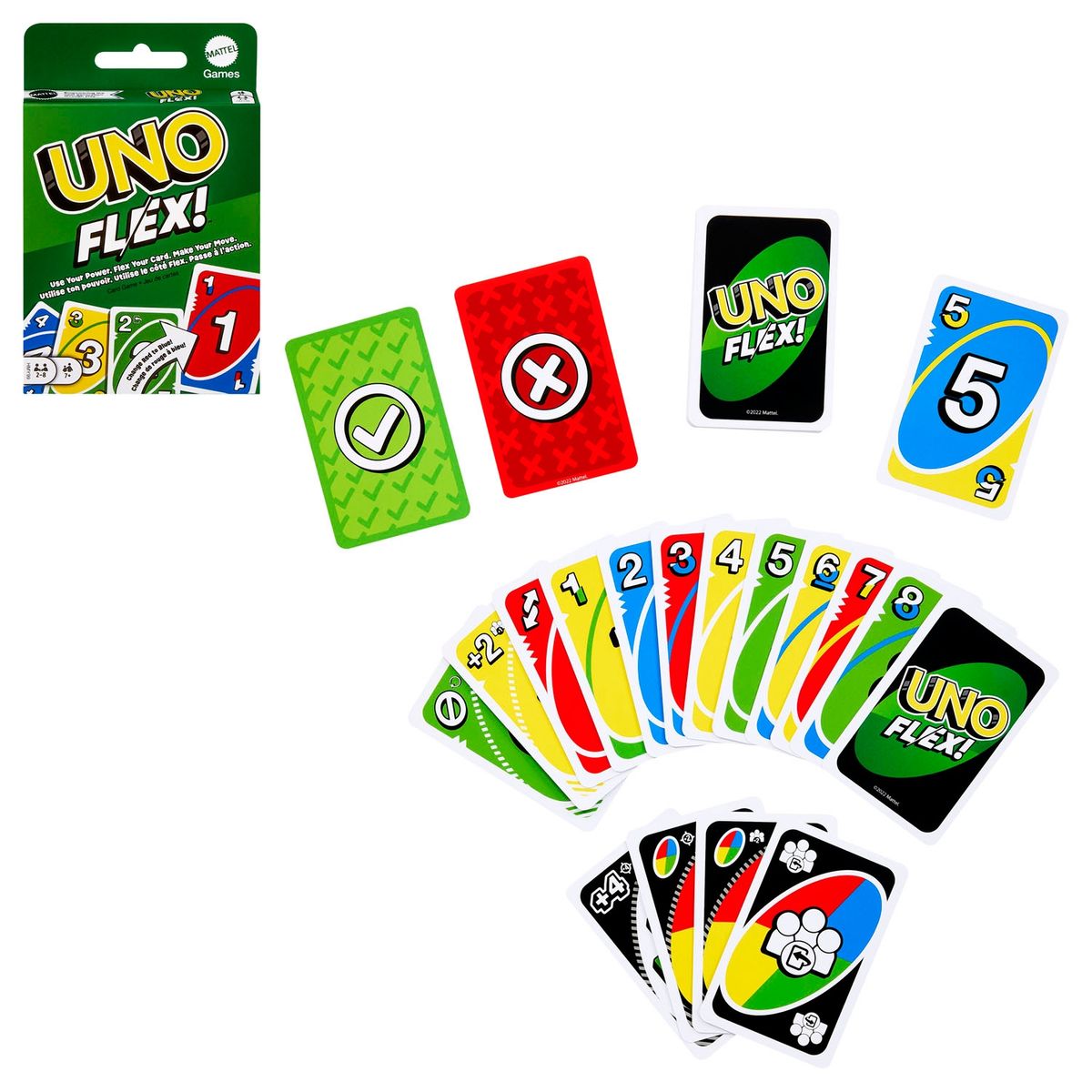 MATTEL - Juego de Mesa Uno Juego De Cartas Flex