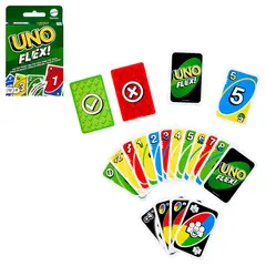 MATTEL - Uno Juego De Cartas Flex Games