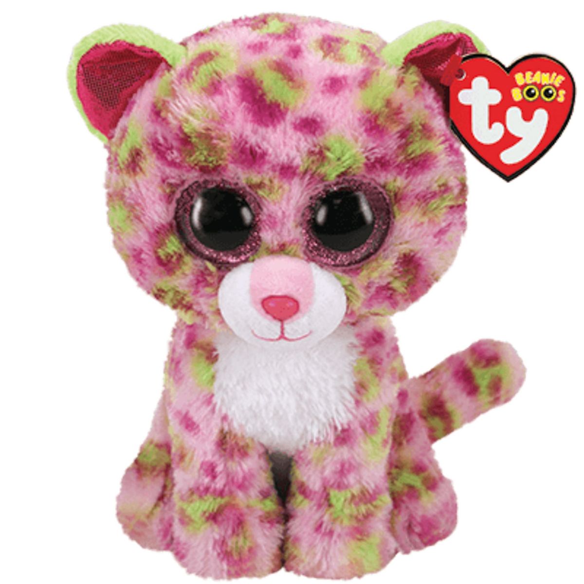 TY - Peluche Lainey Leopard Pink Ty