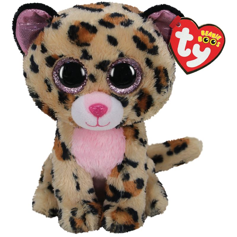 TY - Peluche Livvie Leopard Brn Pink Ty