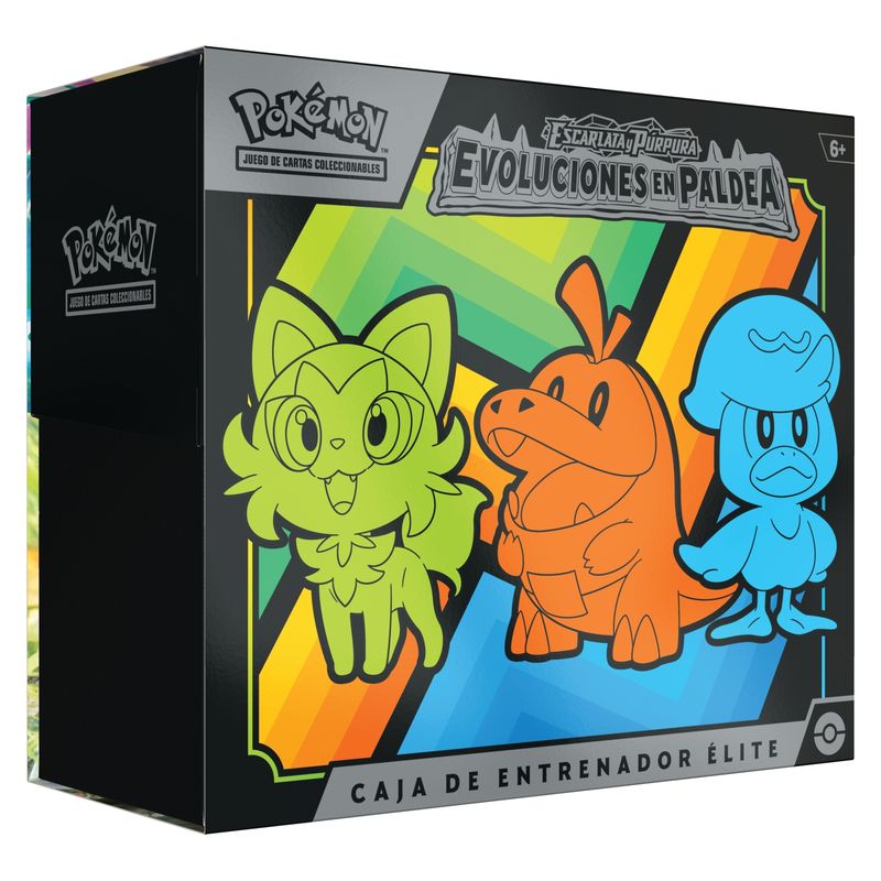 POKEMON - Tcg Cartas Pokemon Paldea Caja Entrenador Español Jepkm931