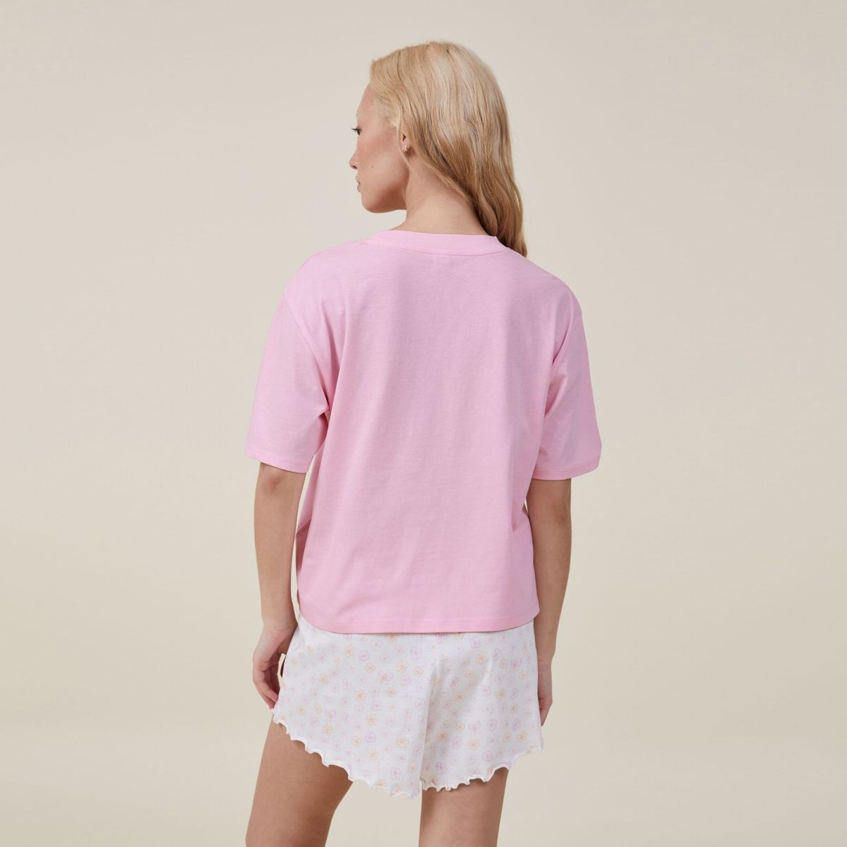 COTTON ON - Polera de Pijama Bed Tee Mujer Cotton On