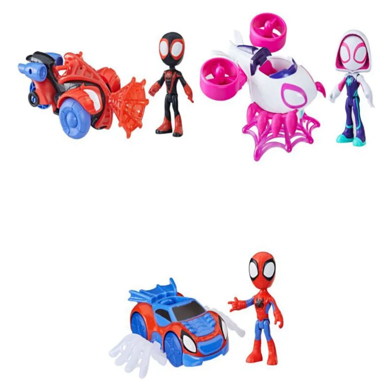 MARVEL - Figura De Acción Spidey And Friends Héroe Y Vehículo Surtido Marvel