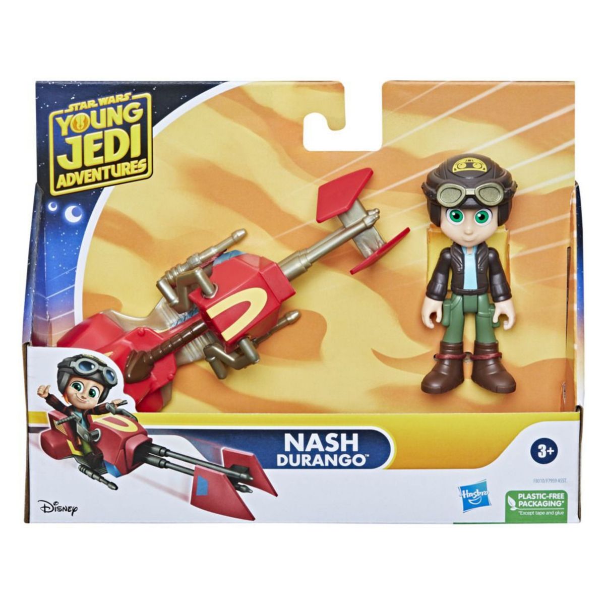 STAR WARS - Figura De Acción Young Jedi Adventures Nash Durango Star Wars