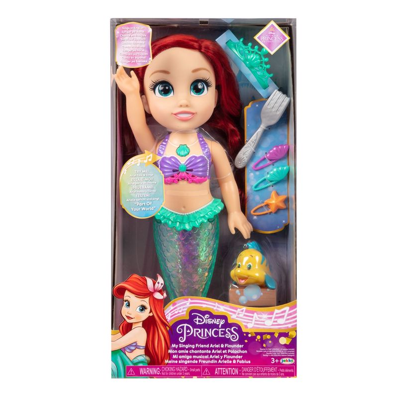 PRINCESAS - Princesas Muñeca Disney Princesa Ariel Canta