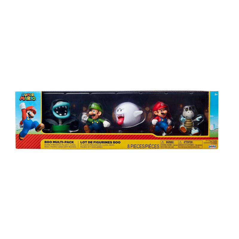 NINTENDO - Pack Figura Super Mario Boo X5 Pack 2 5 Nintendo