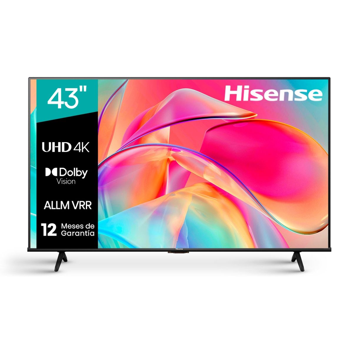 HISENSE - LED Smart TV 43" 43A6K 4K Ultra HD Hisense
