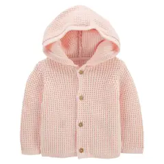 CARTER'S - Chaleco Con Capucha Bebe Niña