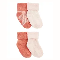Calcetines Pack 4 Pares Bebé Niña Little Planet by
