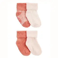 CARTER'S - Calcetines Pack 4 Pares Bebé Niña Little Planet by