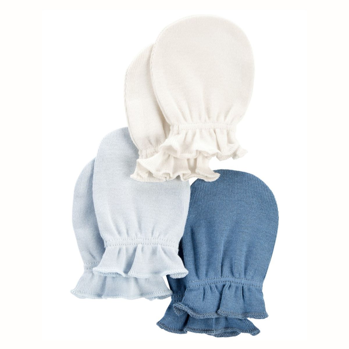 CARTER'S - Guantes de Algodón Pack de 3 Pares Bebé Niño Little Planet by Carter's