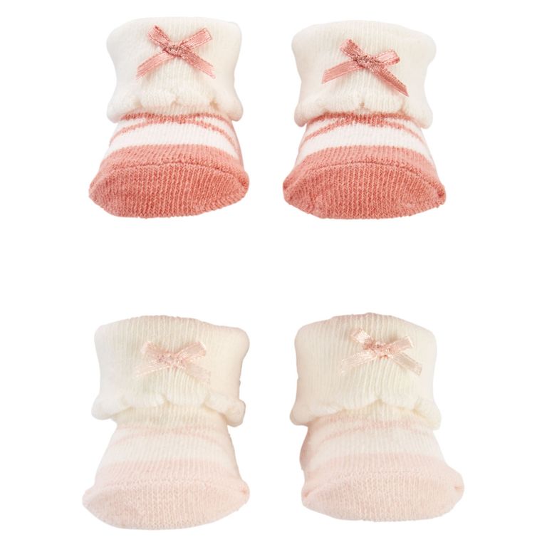 Calcetines Pack 2 Pares Bebé Niña Little Planet by