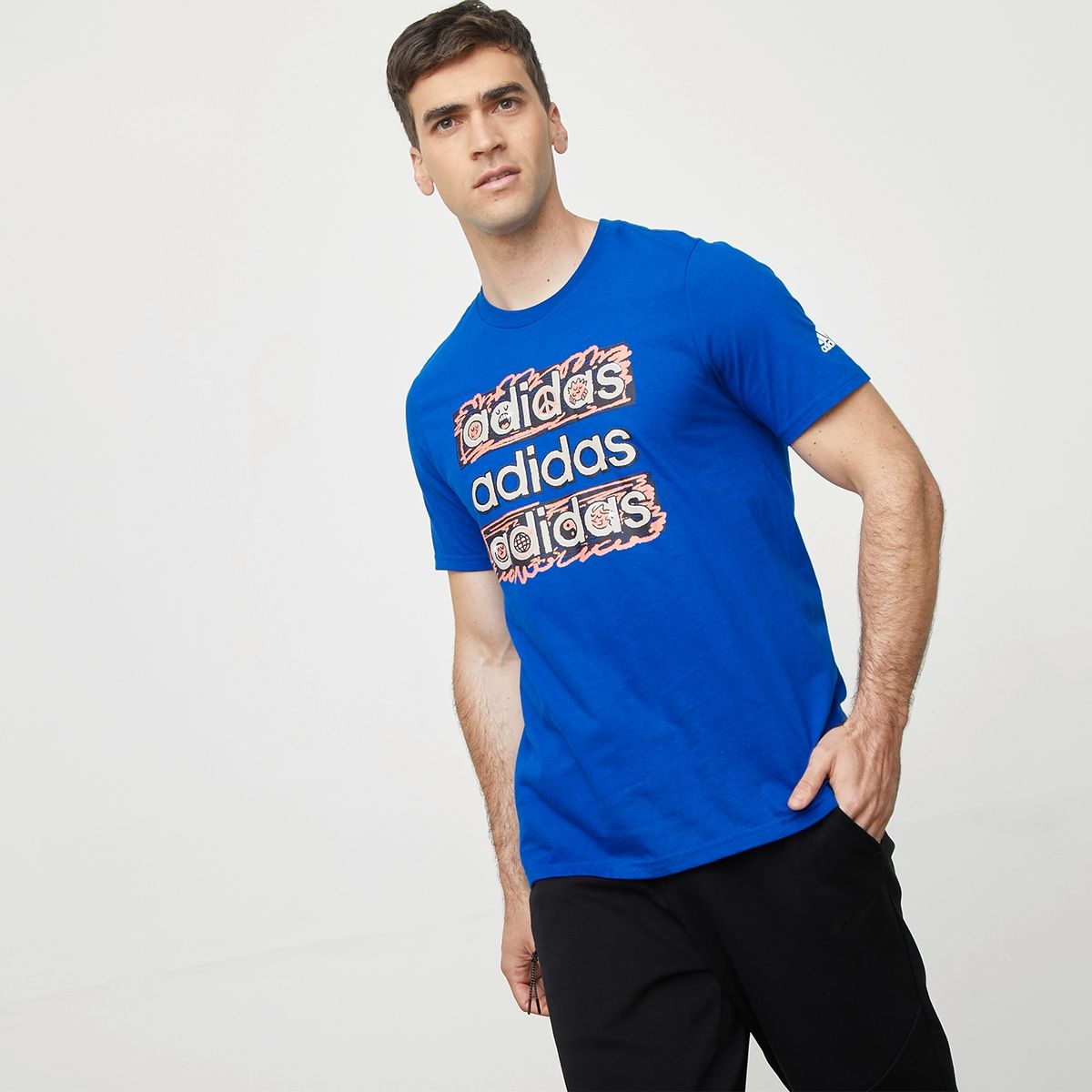 ADIDAS - Polera Deportiva Hombre Adidas