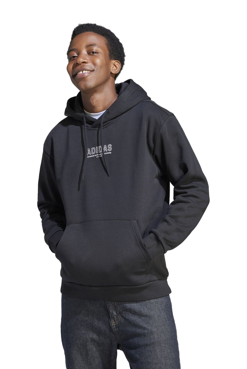 ADIDAS - Polerón Deportivo Hoodie Hombre Adidas