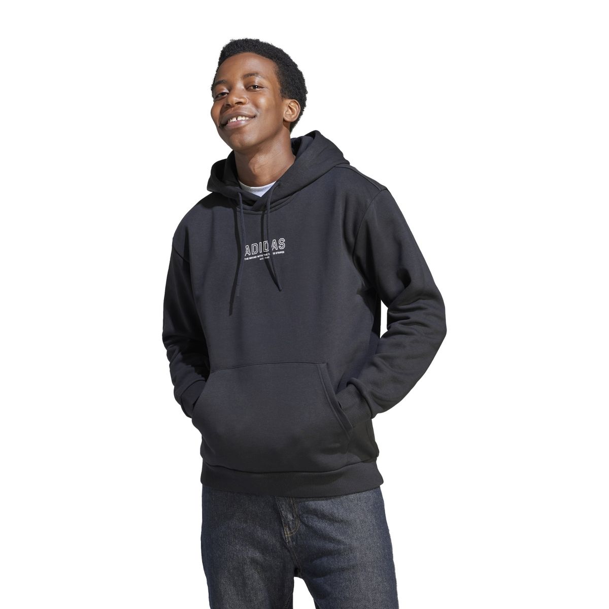 ADIDAS - Polerón Deportivo Hoodie Hombre Adidas