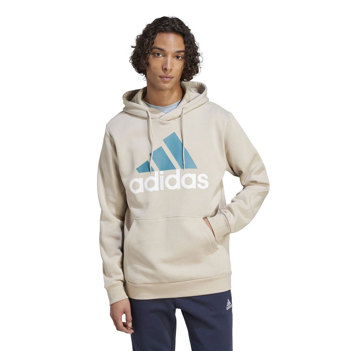 ADIDAS - Polerón Deportivo Con Gorro Hombre Adidas