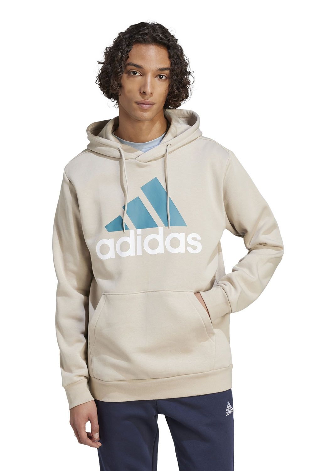 ADIDAS - Polerón Deportivo Con Gorro Hombre Adidas
