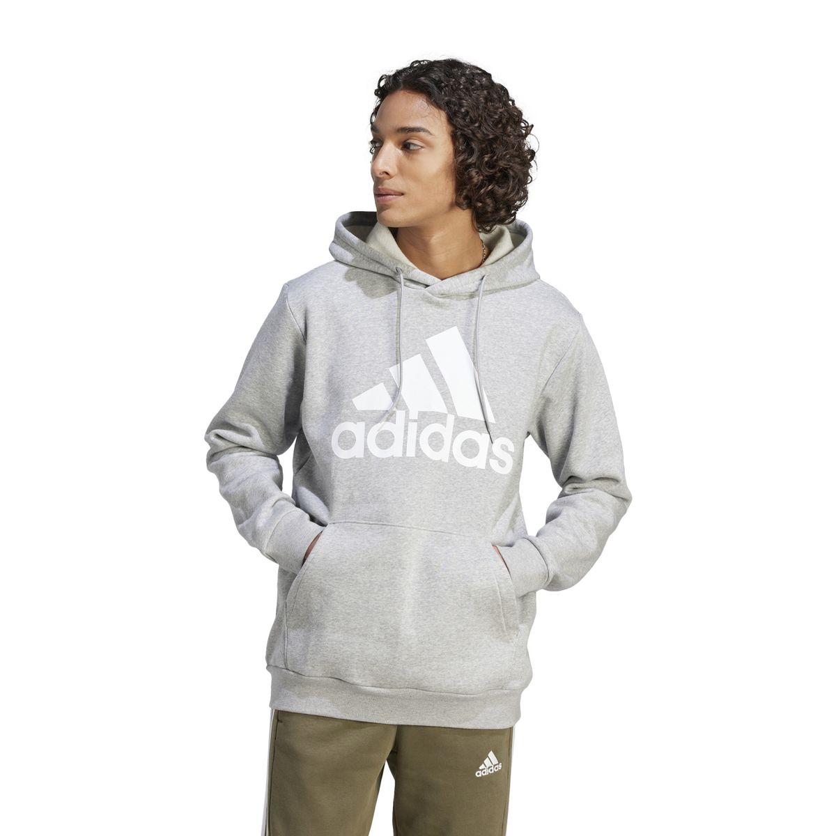 ADIDAS - Polerón Deportivo Con Gorro Hombre Adidas