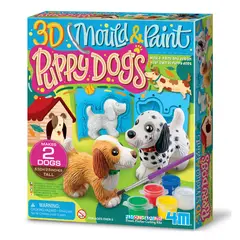4M - Moldea Pinta Cachorros 3D
