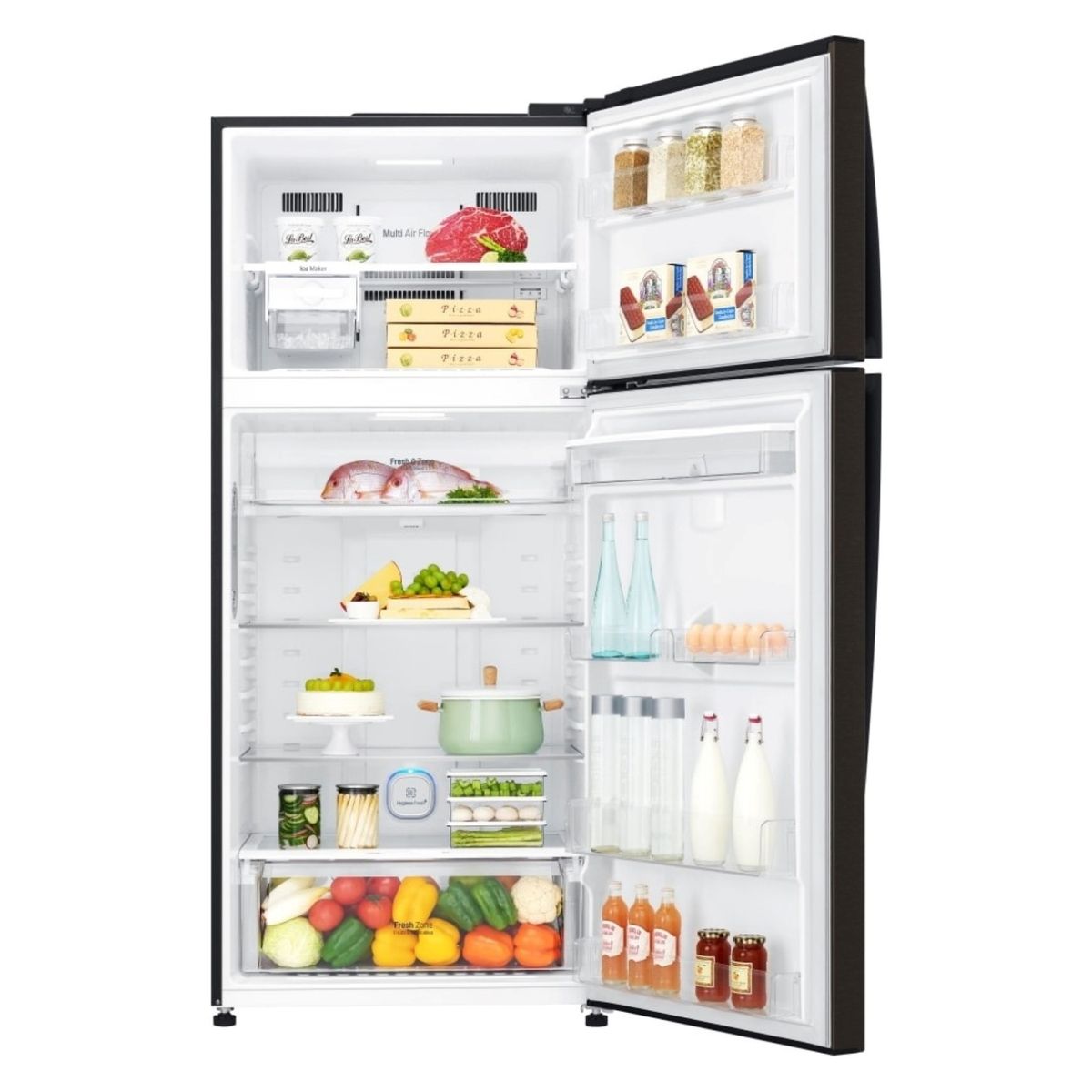LG - Refrigerador Top Mount Top Freezer 509 Litros No Frost GT51SGD LG