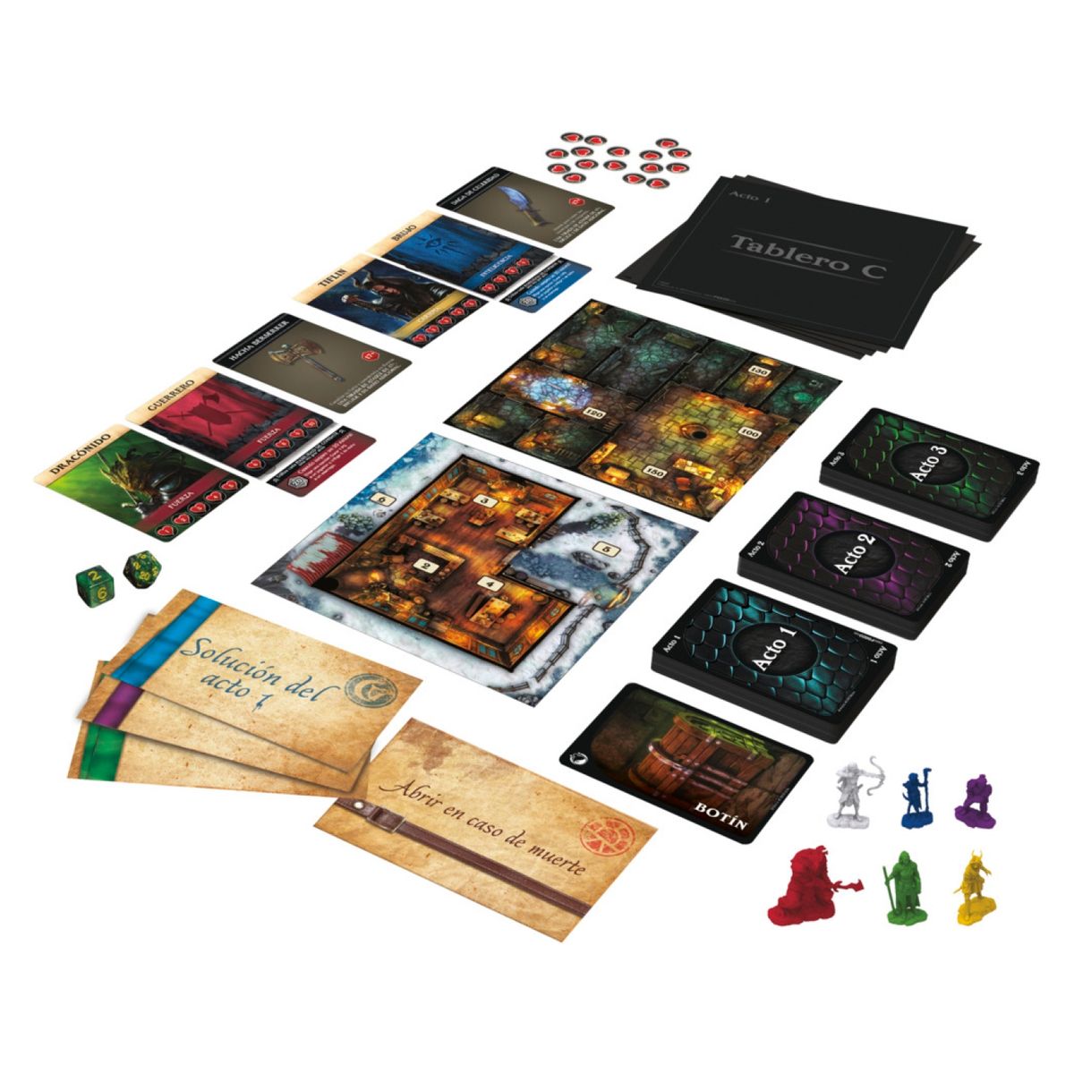 GAMES - Juego de Mesa Dungeons Dragons Escape