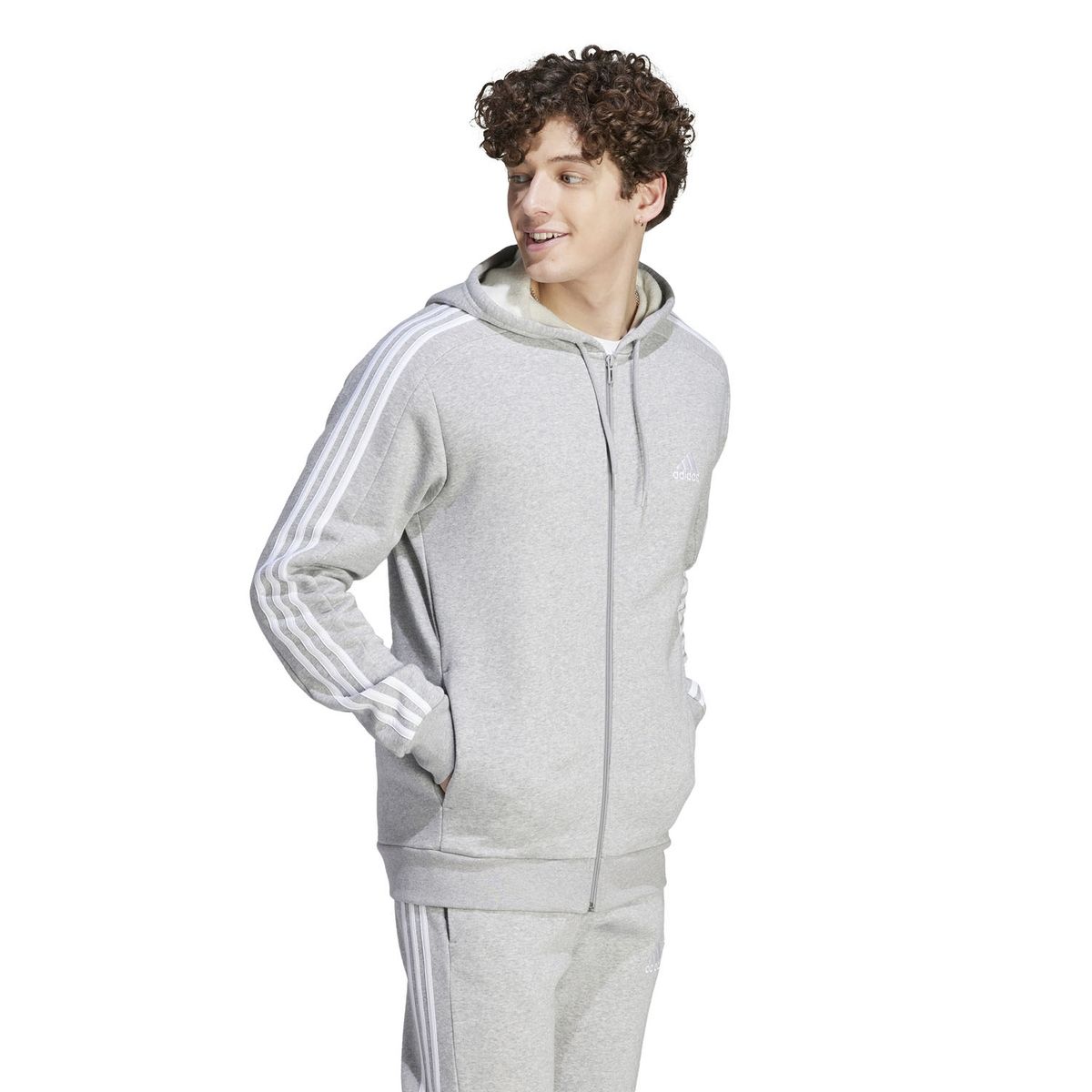 ADIDAS - Poleron Deportivo Hoodie Hombre Adidas