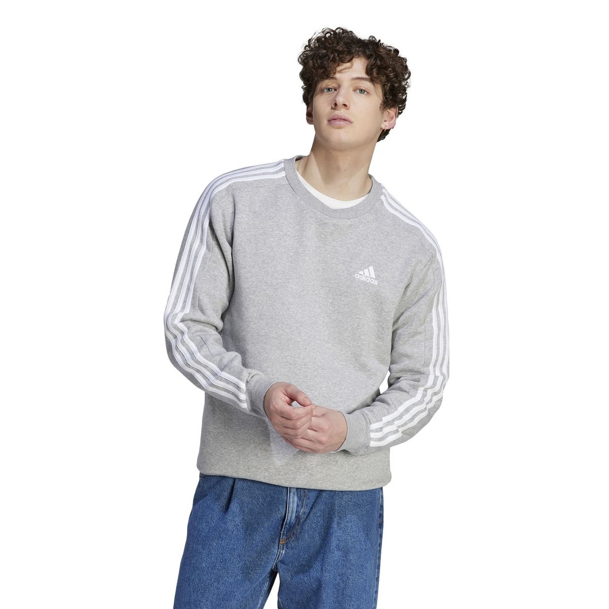 ADIDAS - Polerón Deportivo Regular Fit Hombre Adidas