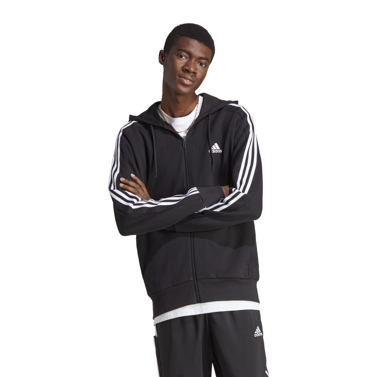 ADIDAS - Polerón Deportivo Hoodie Regular Fit Hombre Adidas