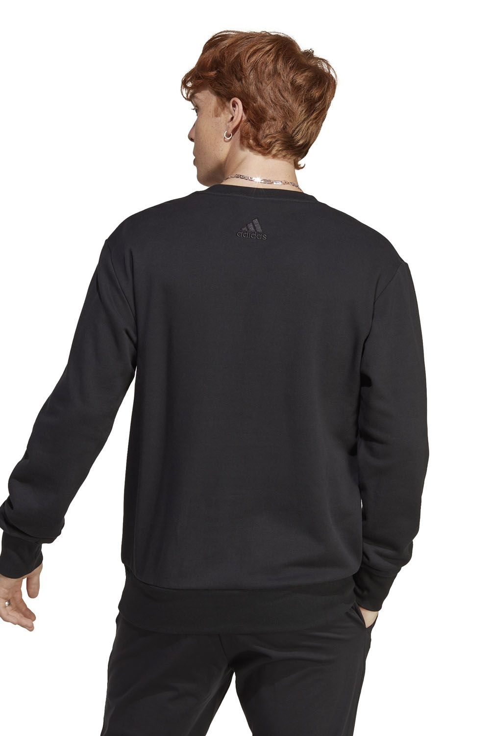 ADIDAS - Polerón Deportivo Crewneck Hombre Adidas