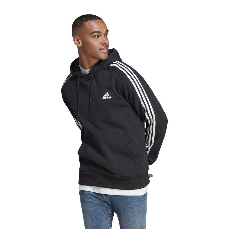 Poleron Deportivo Poleron Adidas Hombre Negro Polerón Adidas