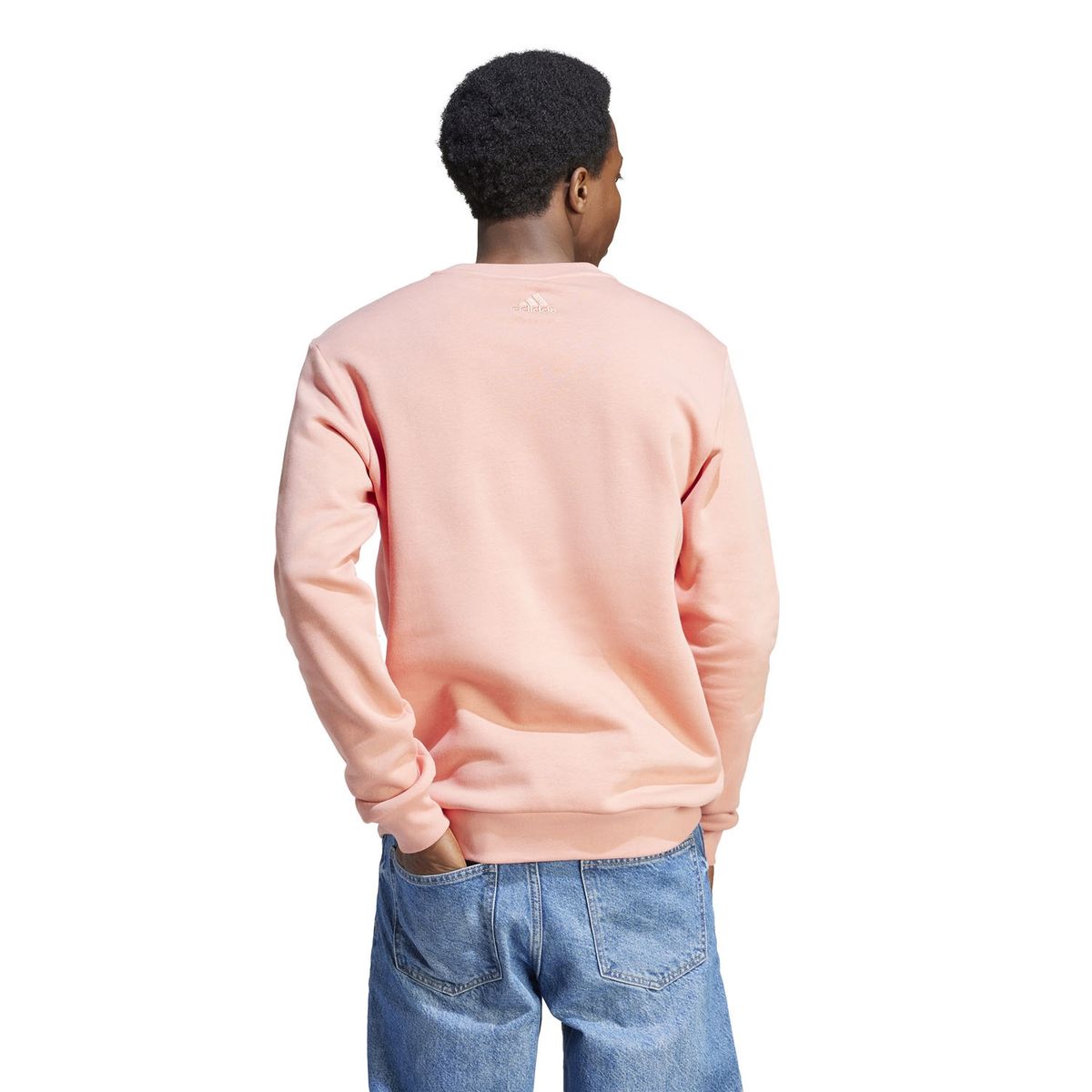 ADIDAS - Polerón Deportivo Cuello Redondo Hombre Adidas