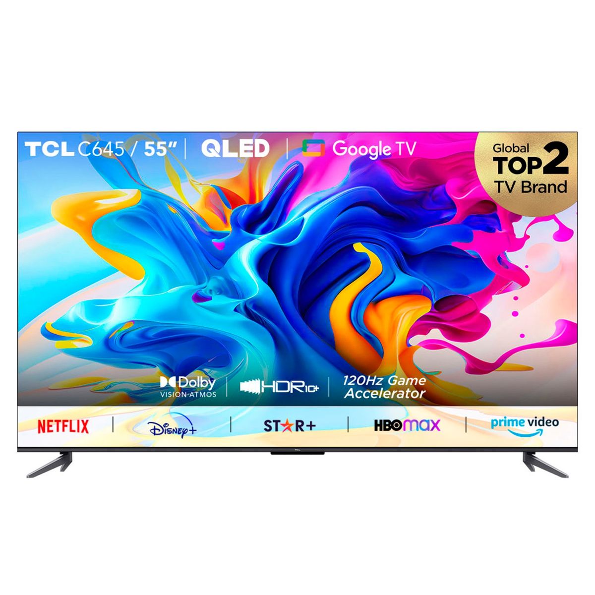 TCL - QLED 55 C645 4Kuhd GTV Full Screetcl55C645 Tcl