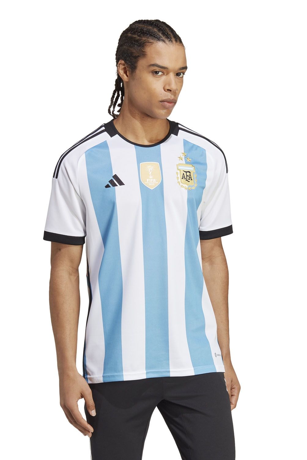 ADIDAS - Camiseta De Futbol Local Argentina Campeón Hombre Adidas