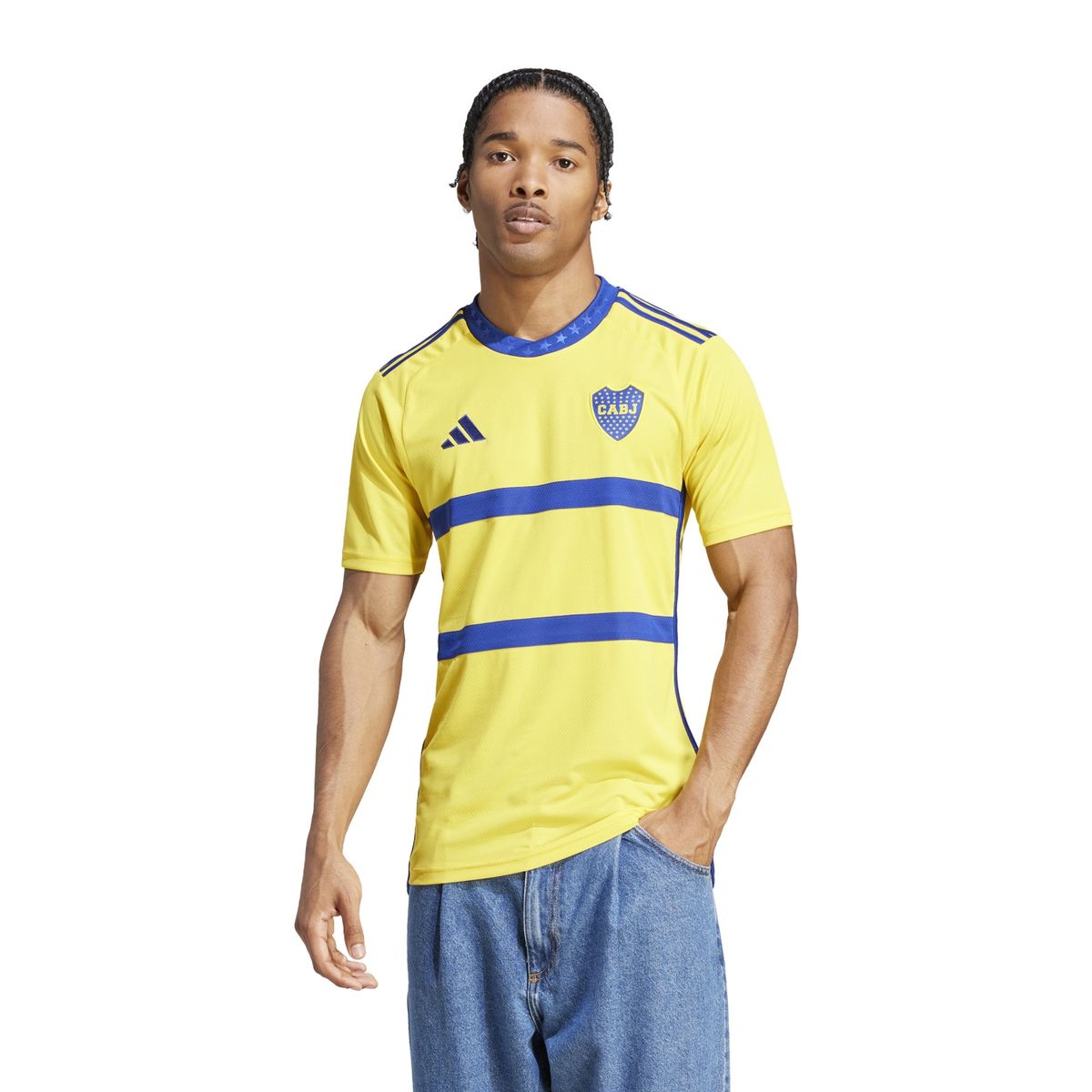 ADIDAS - Camiseta Visita Boca Jr Hombre Adidas