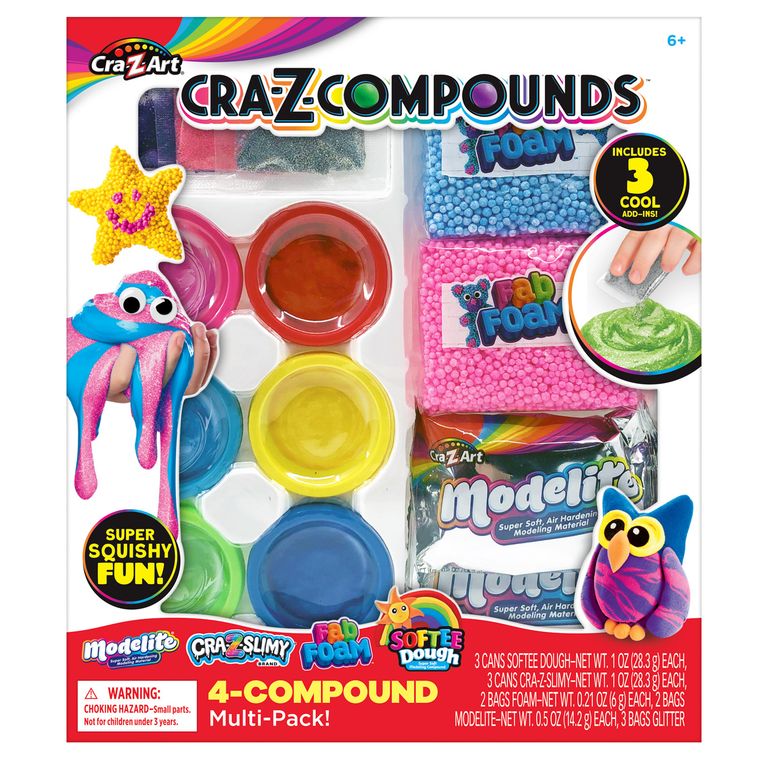 CRA-Z-ART Set de Plasticina y Slime para Niños Cra-Z-Art