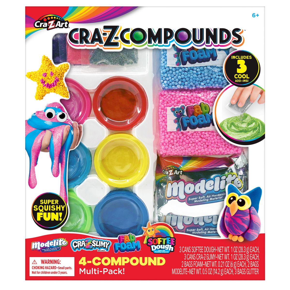 CRA-Z-ART - Set de Plasticina y Slime para Niños Cra-Z-Art
