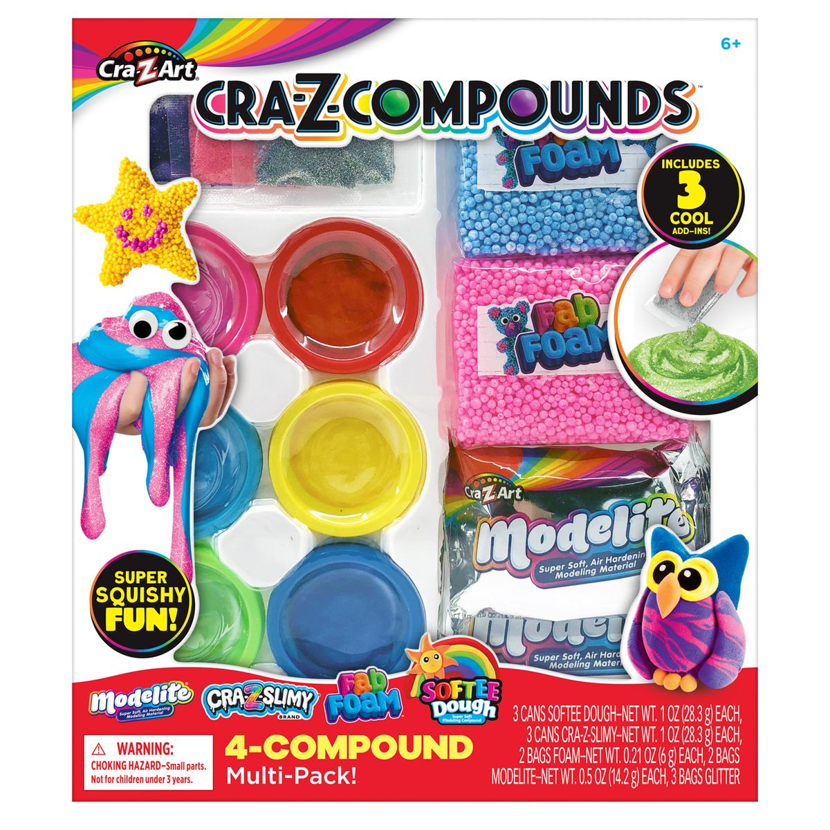 CRA-Z-ART - Set de Plasticina y Slime para Niños Cra-Z-Art